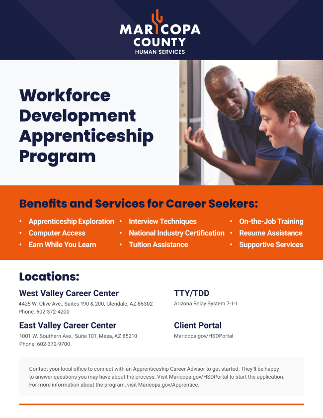 Worksource Flyer Workforce Development Resources and Information