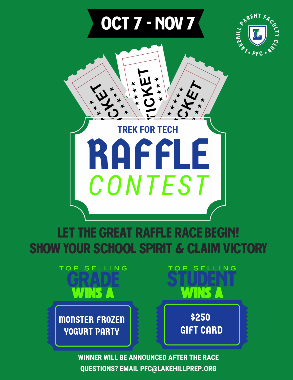 TREK for TECH Raffle Information