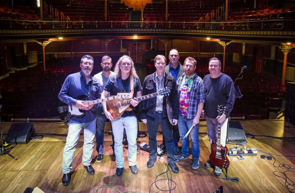 Almond Butter Band members on stage