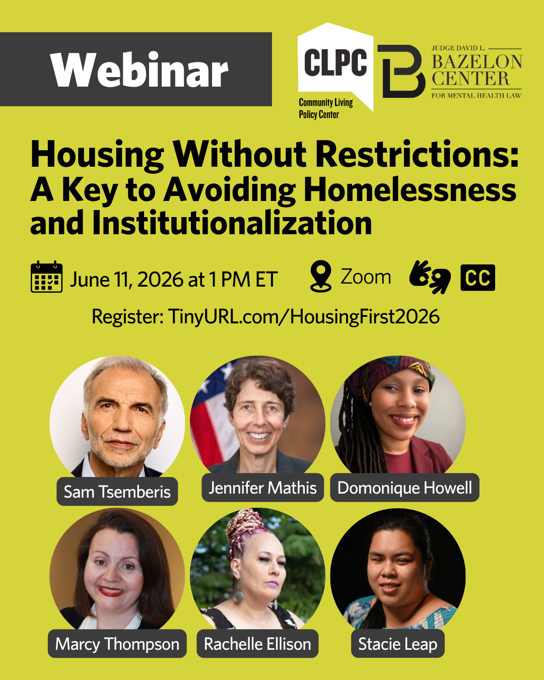 Webinar promotional graphic featuring panelists' photos