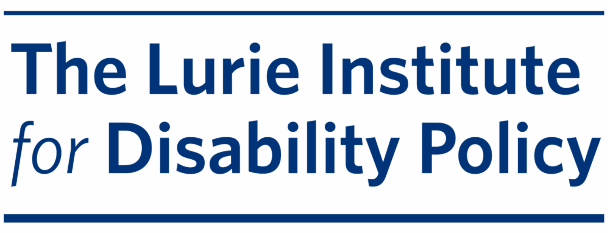 The Lurie Institute for Disability Policy Logo.