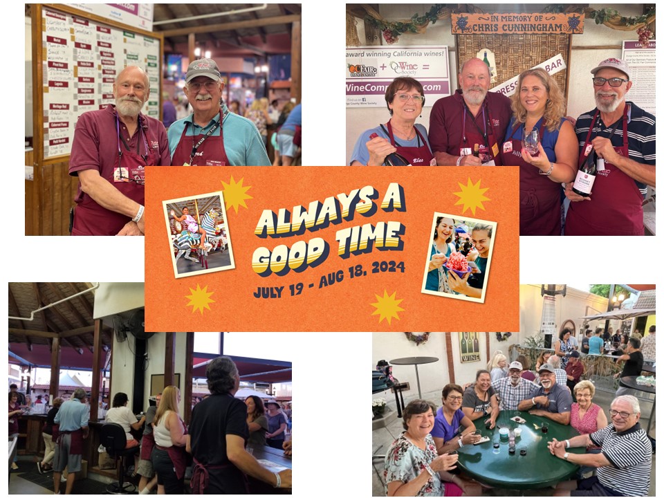 2024 OC Fair Courtyard Logo and Collage