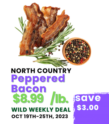 peppered bacon  Wild Oats Market in Williamstown MA