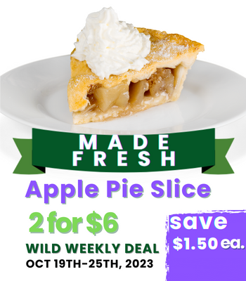 apple pie  Wild Oats Market in Williamstown MA