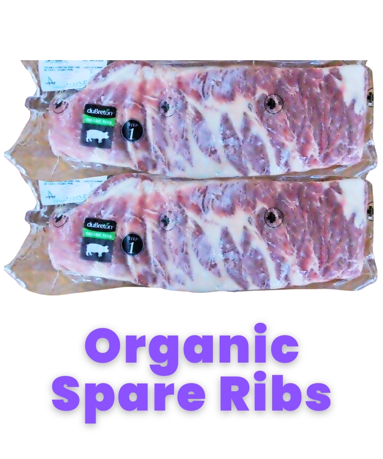 Dubreton Organic Spare Ribs