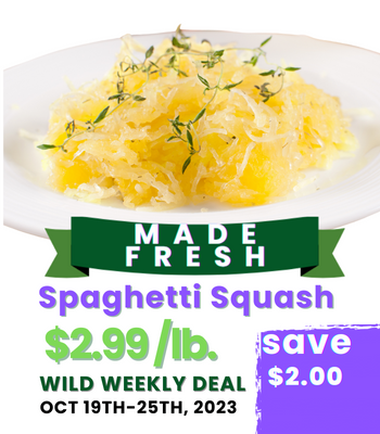 spaghetti squash  Wild Oats Market in Williamstown MA