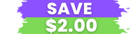 save $2.00