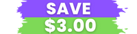 save $3.00 