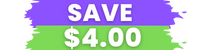 save $4.00