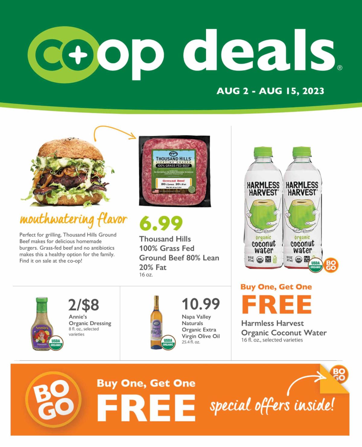 Flyer for Wild Oats Market 