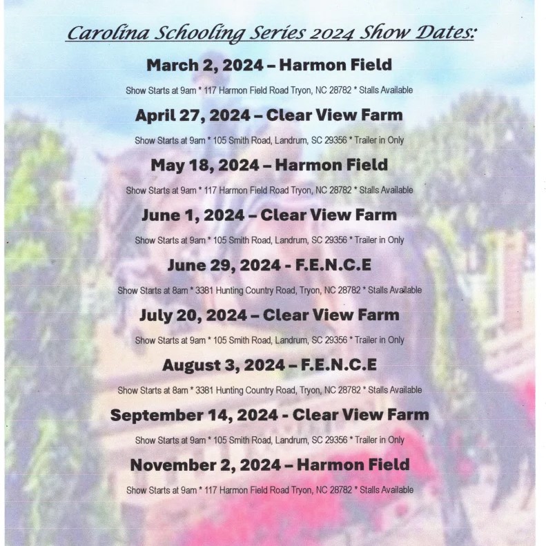 This weeks Foothills Horse Report