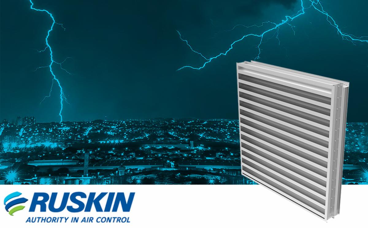 Ruskin hurricane louvers