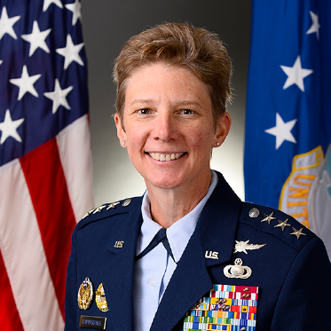 Lt Gen Leah G. Lauderback