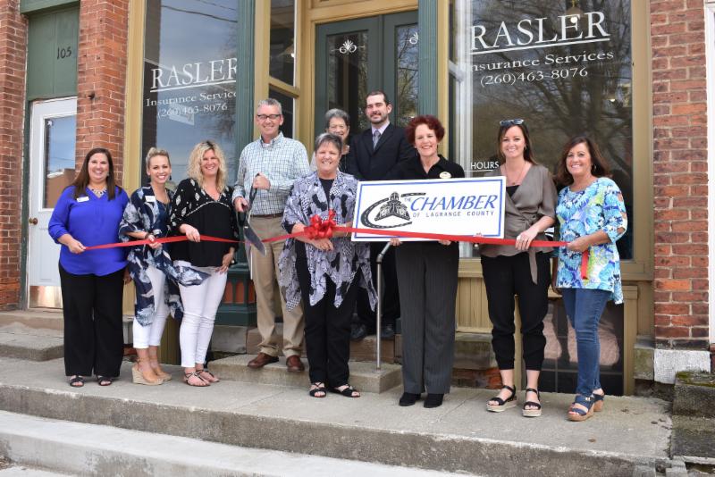 Ambassadors Hold Ribbon Cutting to Welcome Rasler Insurance Services, LLC