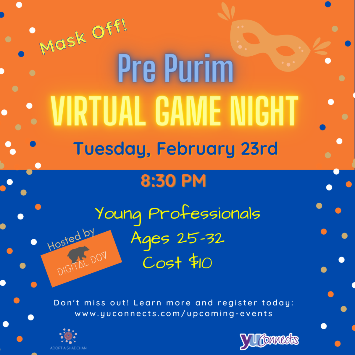 Mask Off! Virtual Game Night
