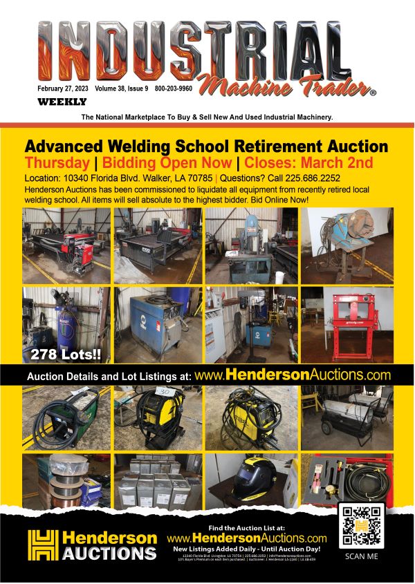 February 27th 2023Industrial Machine Trader/March Monthly