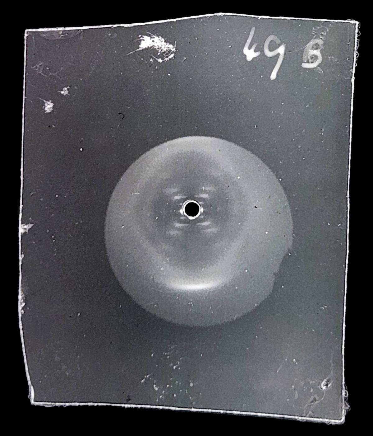 x-ray image of DNA