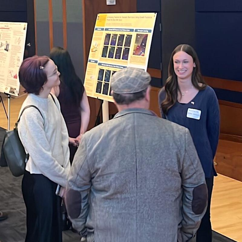 people at a conference 