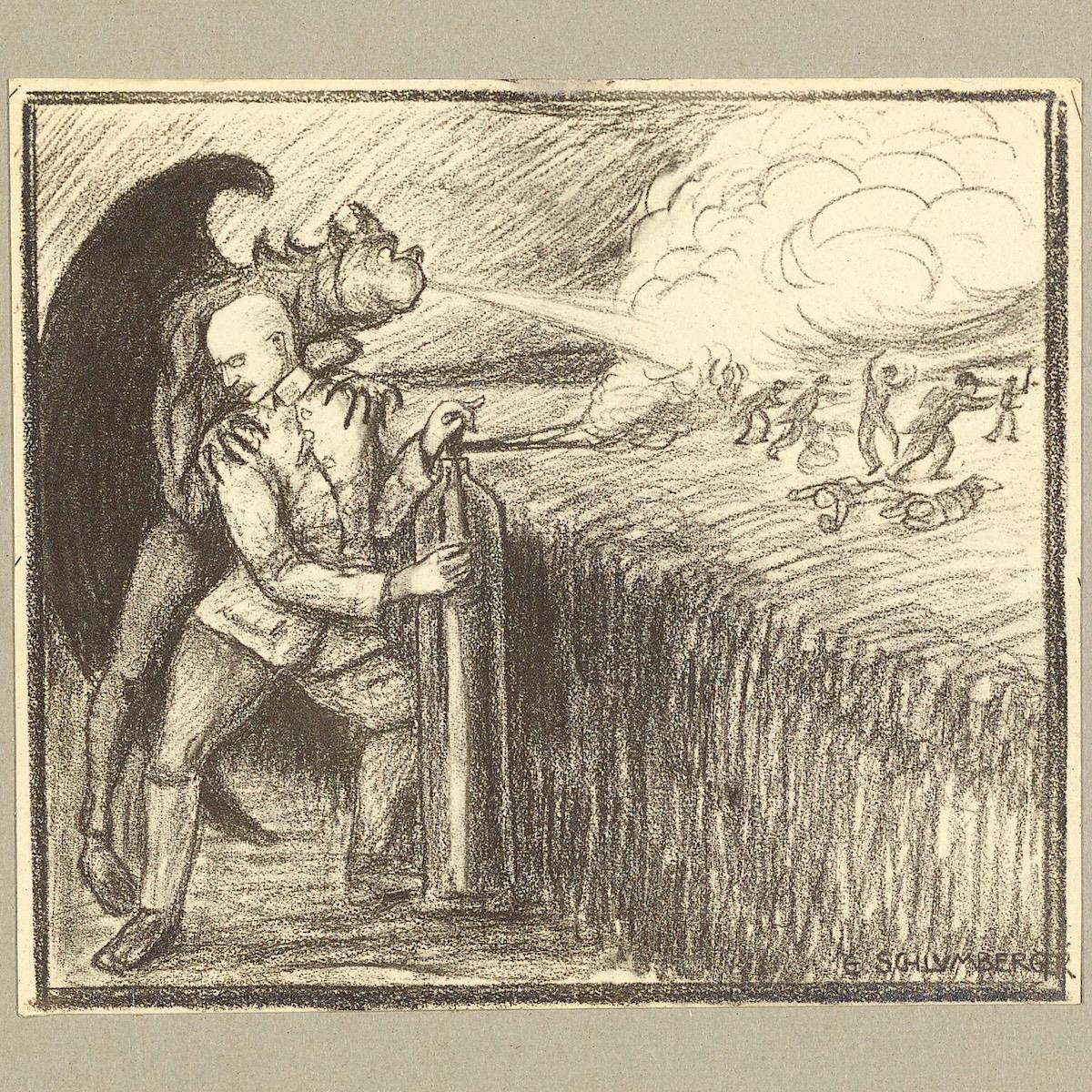 illustration of Fritz Haber