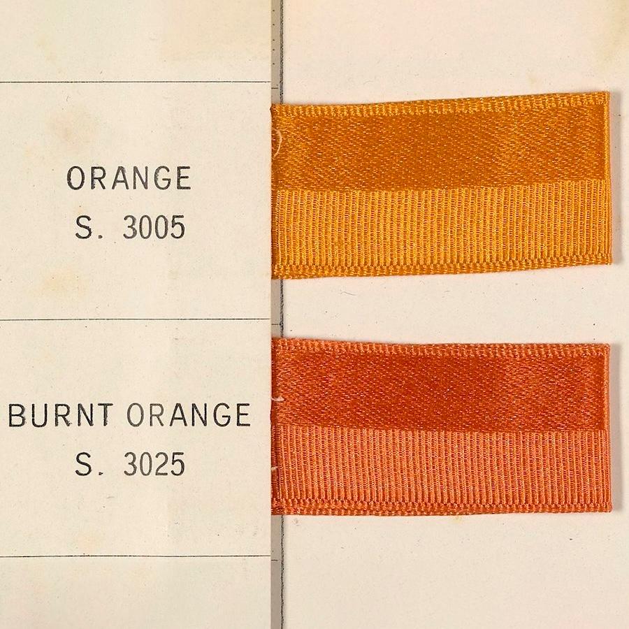 orange dye samples