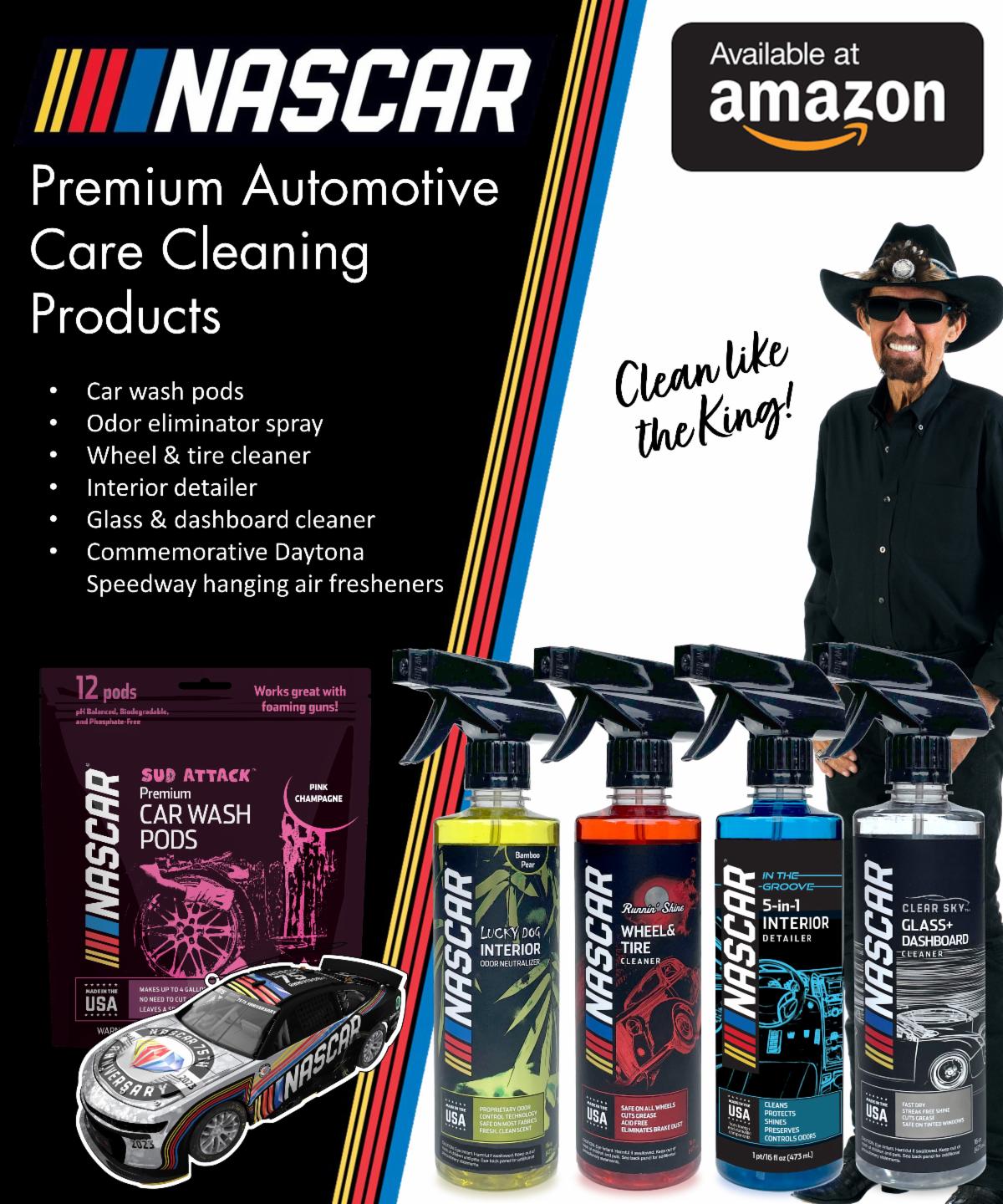 Car need a wash? Try NASCAR's Premium Auto Care Products!