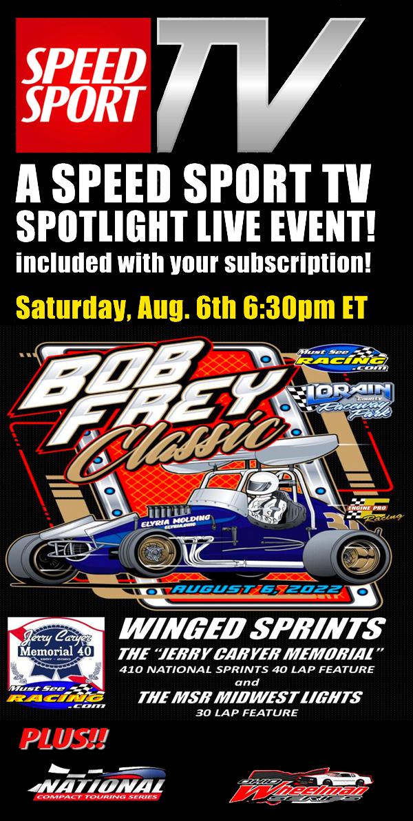 SPEED SPORT Spotlight Event — Bob Frey Classic
