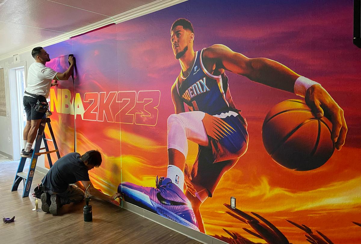 Image Craft Capabilities Spotlight Professional Installation!