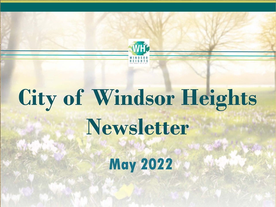 City of Windsor Heights May Newsletter