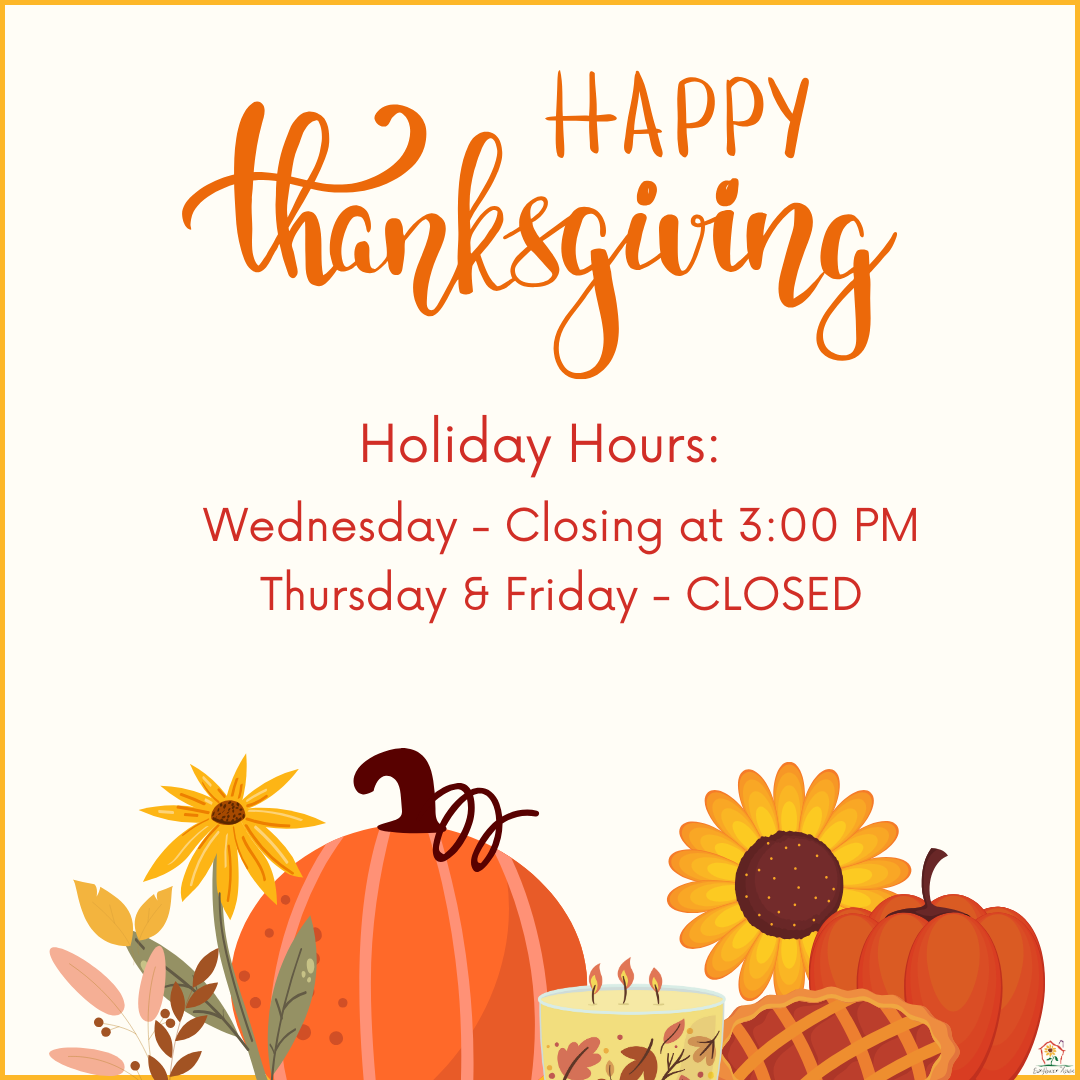 Thanksgiving Holiday Hours