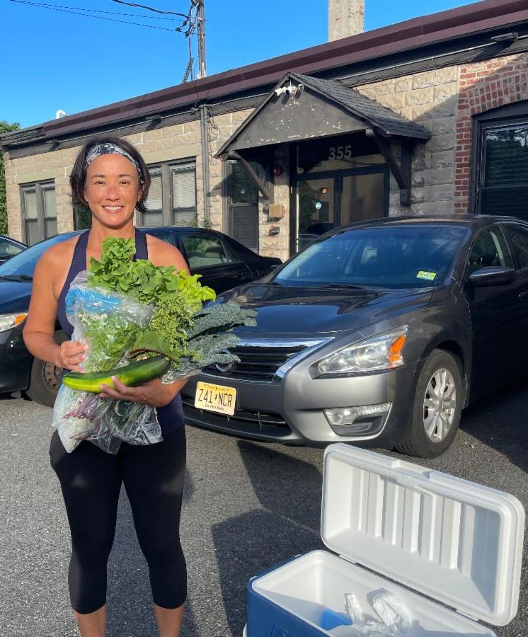 vegetables from Short Hills Community Garde