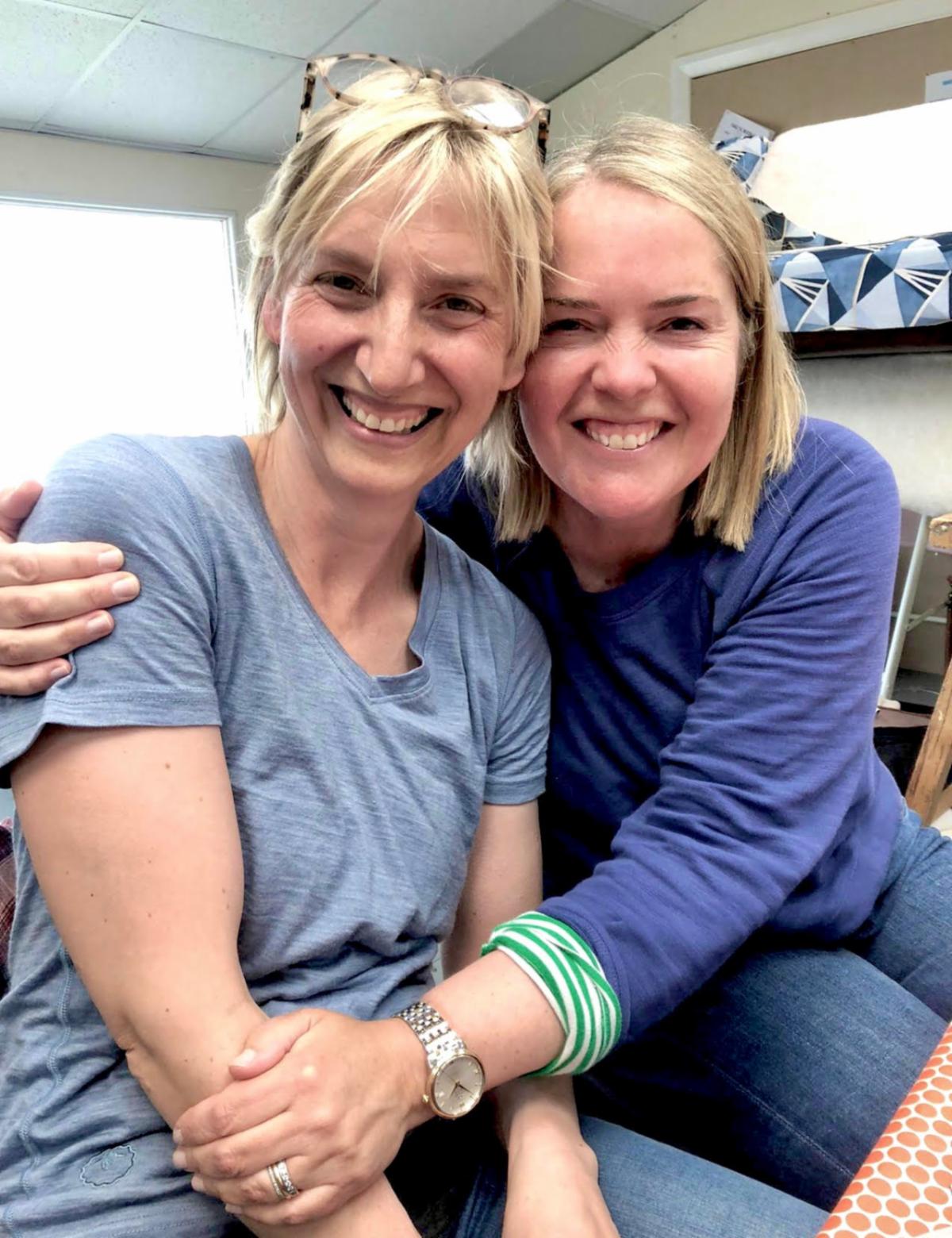 Liz & Sari