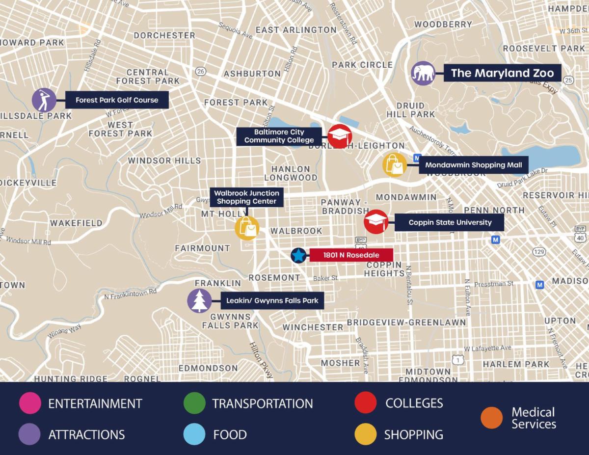 For Sale The Rosedale Apartments 34 Units in West Baltimore
