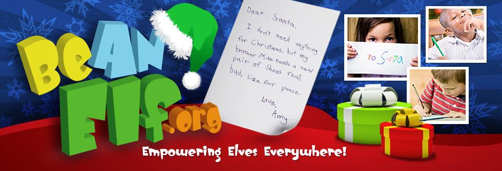 Be An Elf is a Christmas charity for needy children