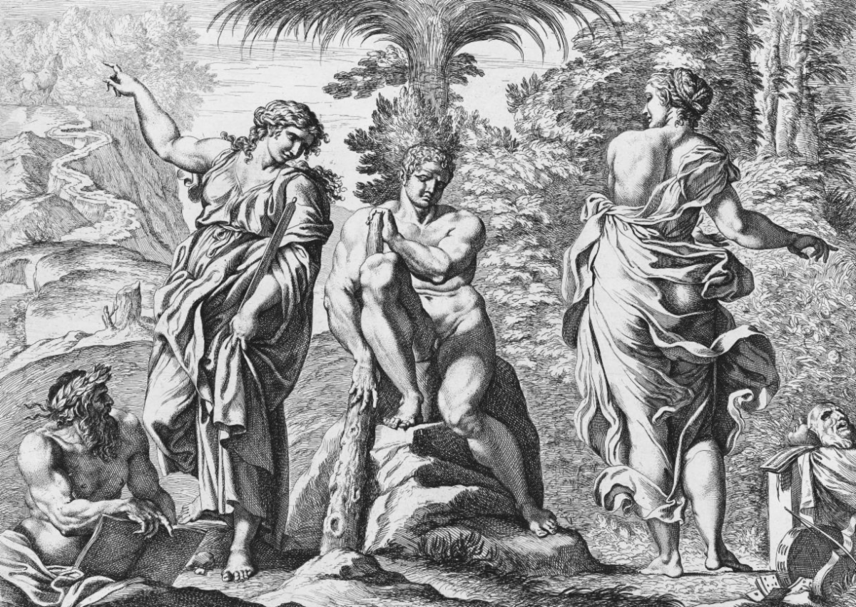 Pietro Aquila
*The choice of Hercules*