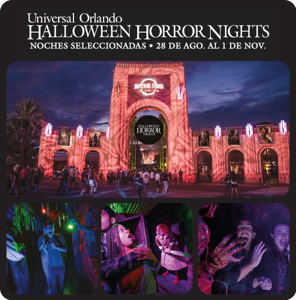 Halloween Horror Nigths de UNIVERSAL ORLANDO 2026