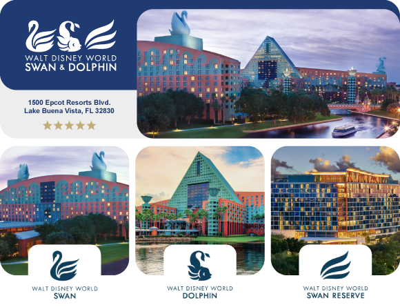 Swan and Dolphin