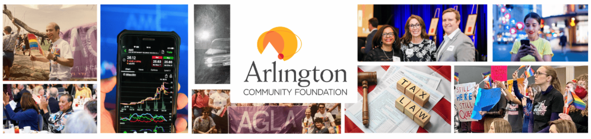 ACF header with Spirit and LGBTQ history event and Tax Law Changes