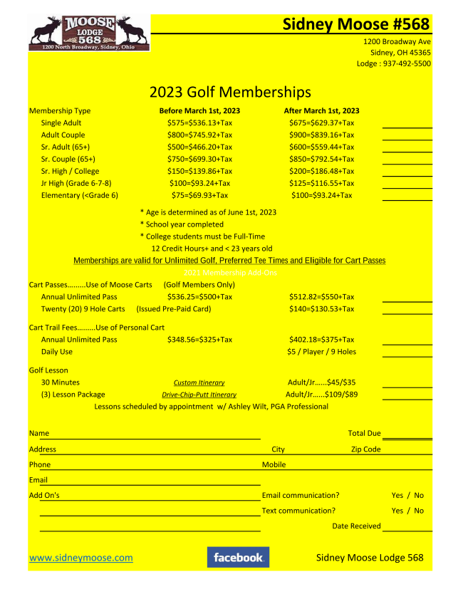  23 memberships