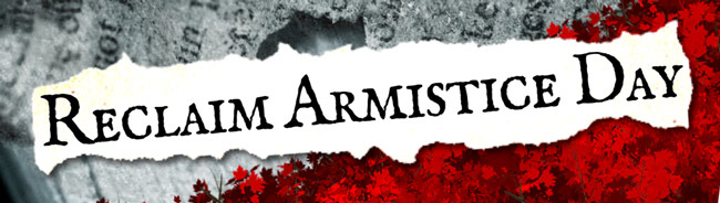 Reclaim Armistice Day