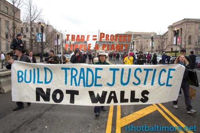 NAFTA march