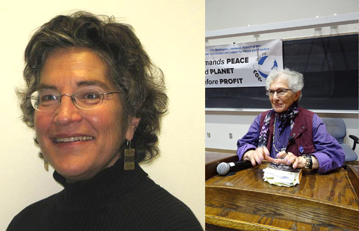 Phyllis Bennis and Blanche Wiesen