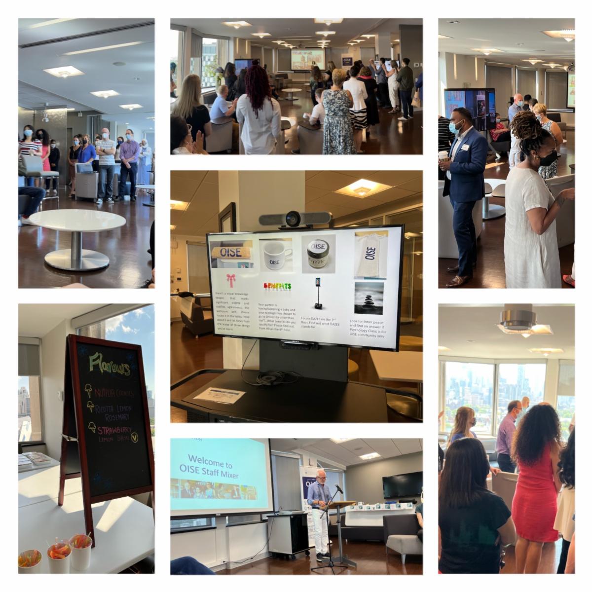 Welcome back mixer for OISE Staff