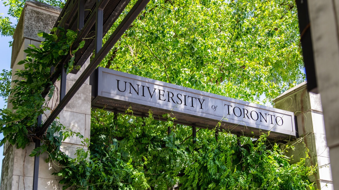 University of Toronto sign