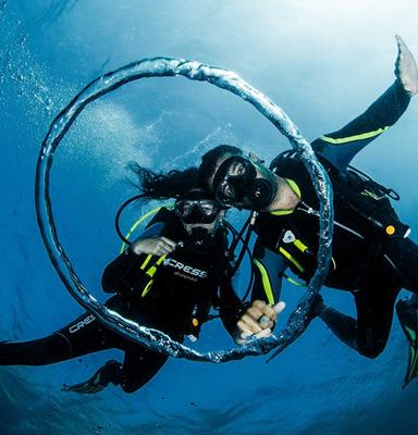 diving tips: saving air
