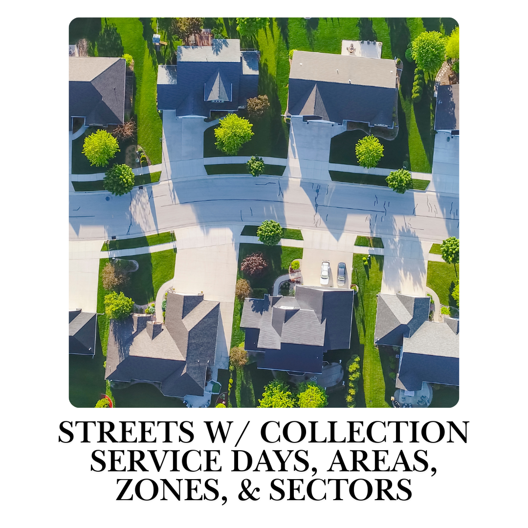 On or about November 4, 2024, we will finish leaf collection in Sector