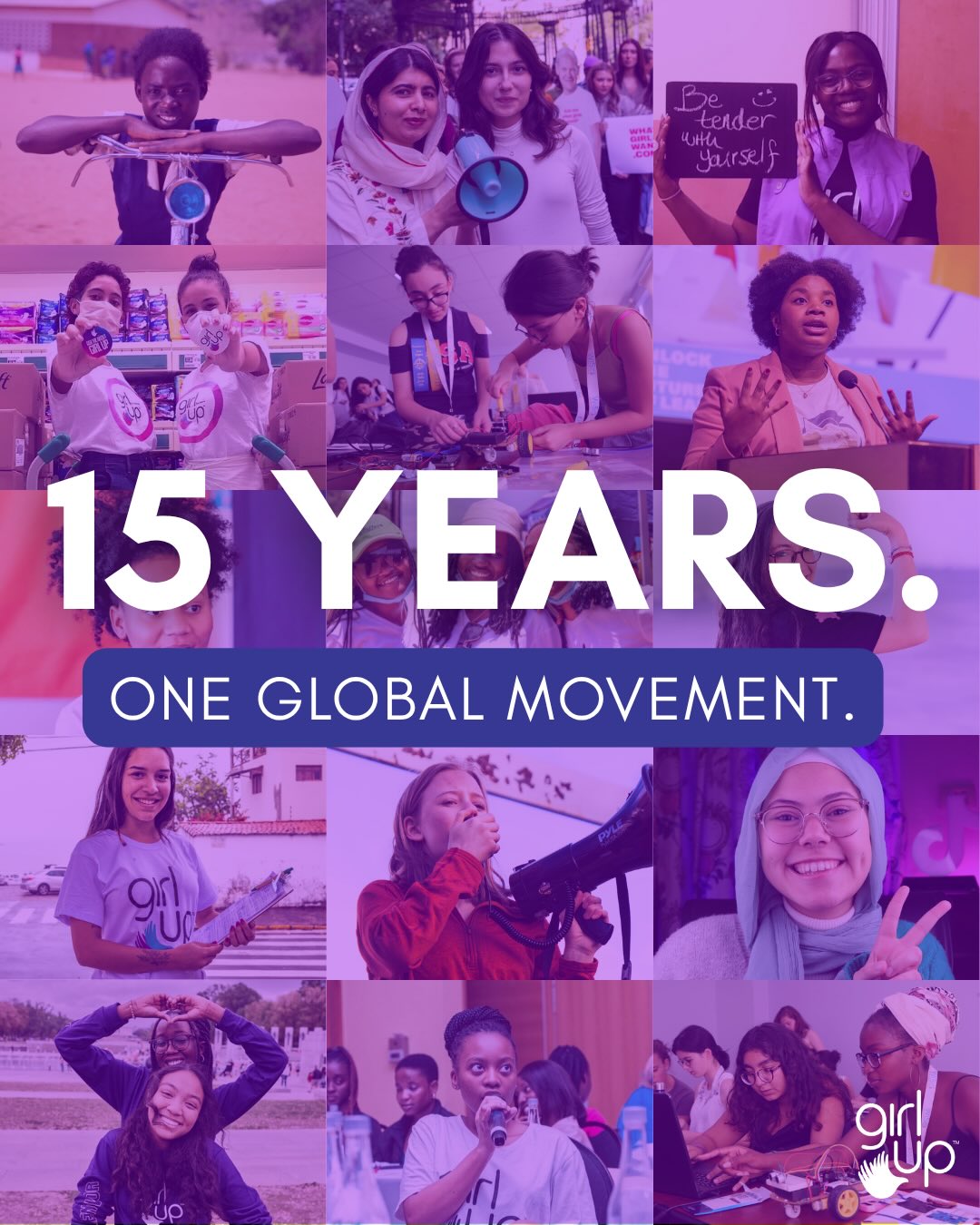 Girl Up Instagram Post