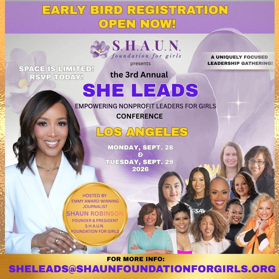 SHE Leads 2026 Early Bird Registration
