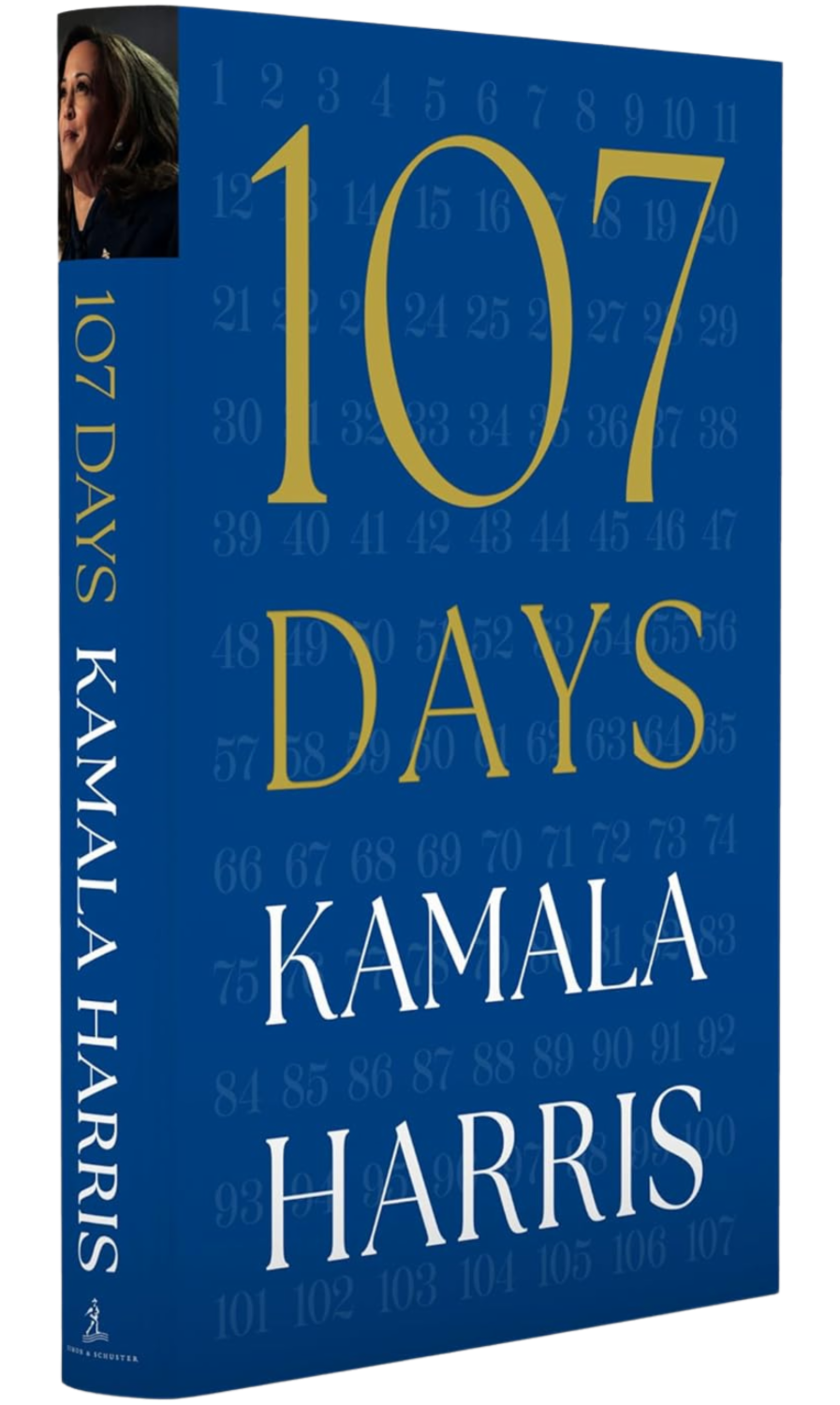 Book Cover - '107 Days' by Kamala Harris