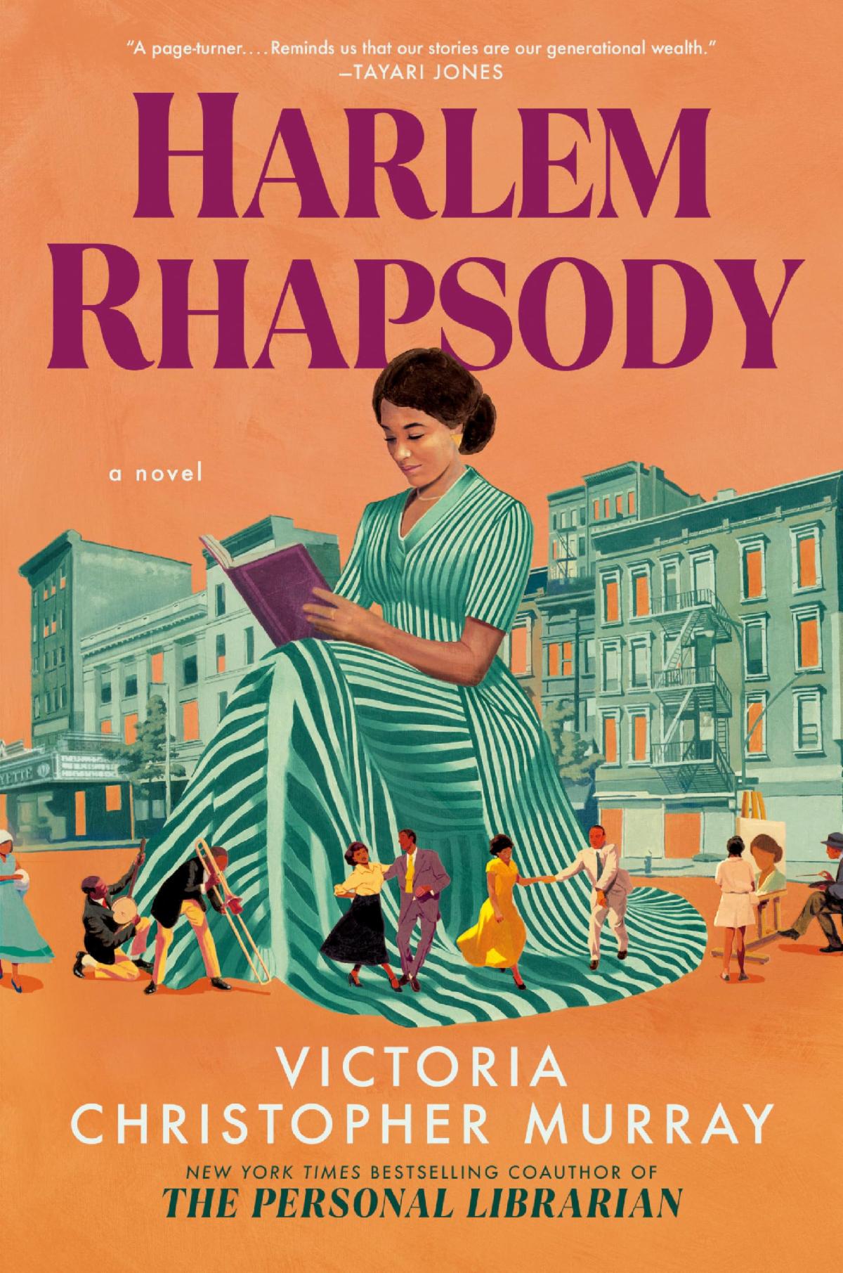 Book Cover | "Harlem Rhapsody" by Victoria Christopher Murray