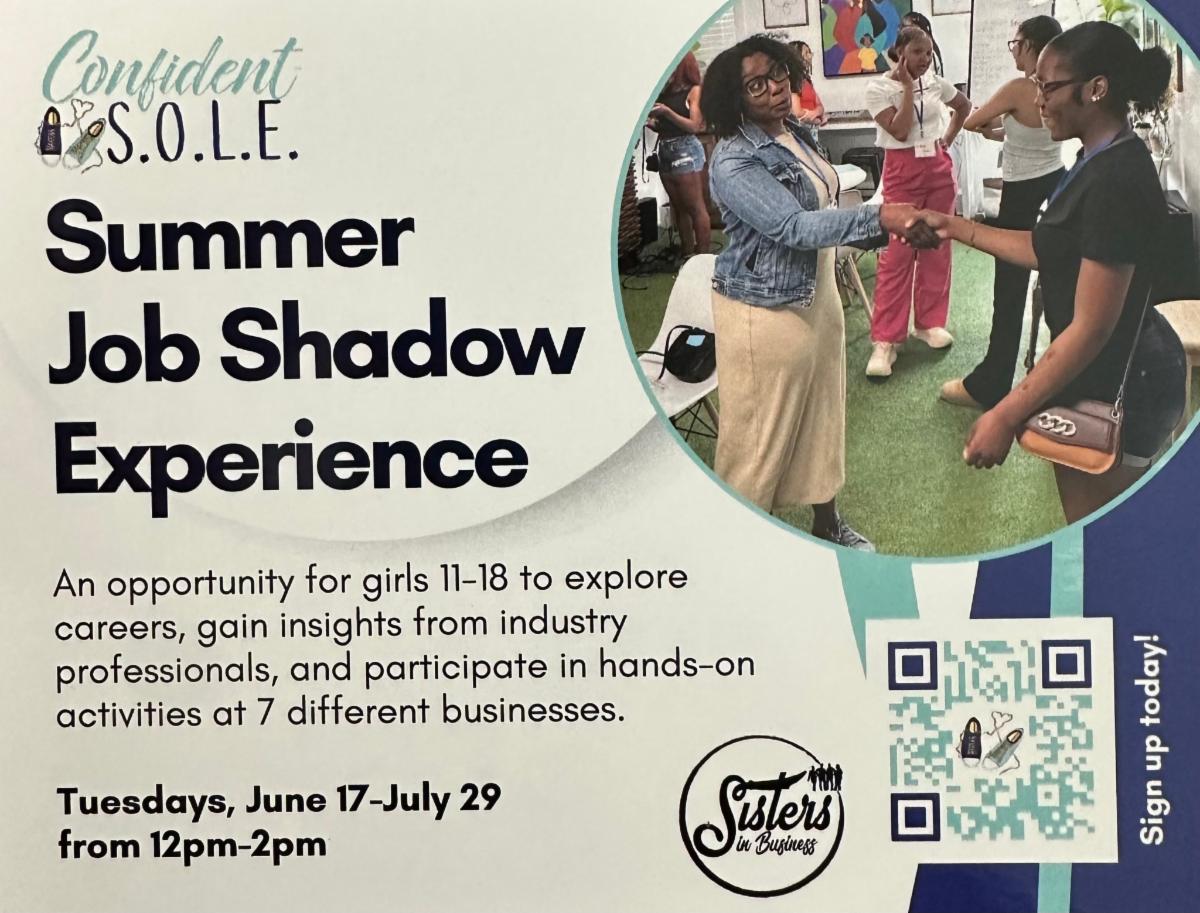 Confident S.O.L.E. Summer Job Shadow Experience